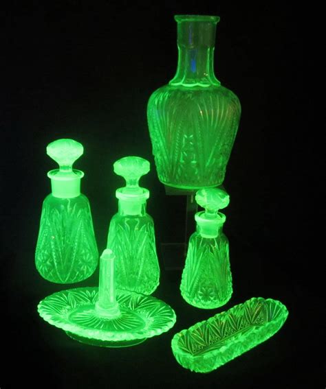 <b>Fiestaware</b> (ca. . Rare uranium glass pieces